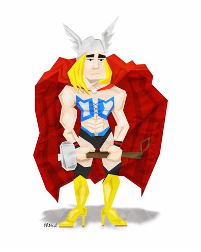 Thor cape